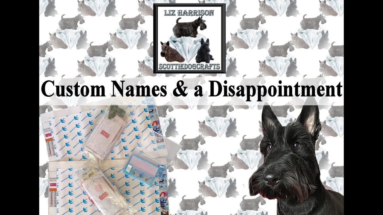 Diamond Painting | UNBOXING | Custom Names Canvasses | A New DP Tool | A Bit of a Fail