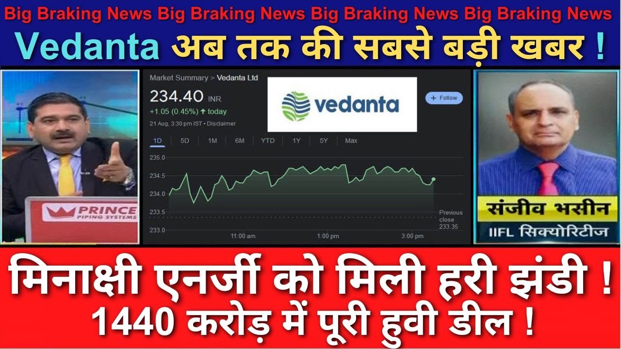 Vedanta Share News