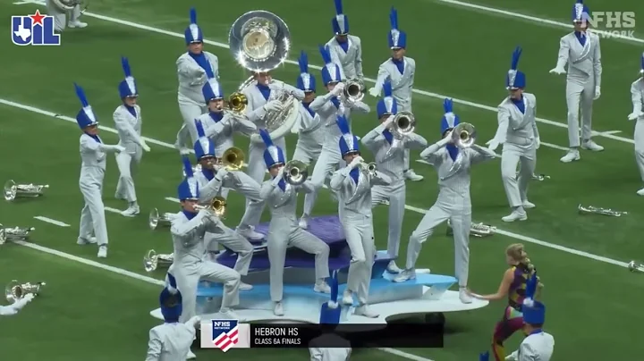 Hebron High School Marching 2024 UIL State Finals - "Amorphous"