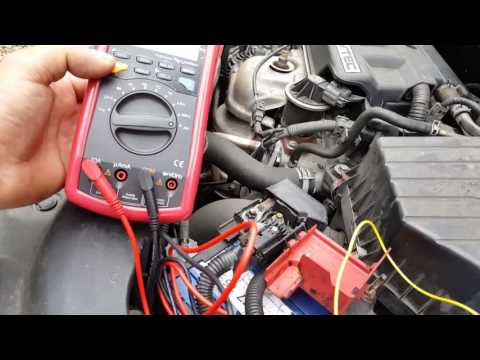 honda-civic-2006-draining-the-battery.-fault-finding-and-root-cause.