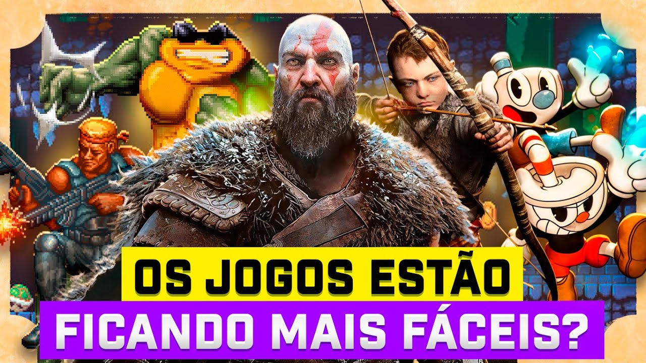 Os JOGOS estão FÁCEIS DEMAIS? - #136 #flowgames