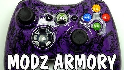 Custom Xbox 360 Controller - Purple Zombie | Modz Armory