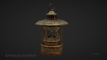Making of the Antique Lantern, Episode 4, Intro | Art with KRGraphics #gameart #indiedev #roadto1k