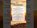 Prayer For Today | Morning Prayer