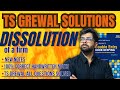 Complete Solutions PDF | Dissolution of Partnership Firm | TS Grewal Class 12