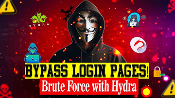 How to Bypass Login Pages: Brute Force Attacks with Hydra Tool (Ethical Hacking Tutorial 2025)