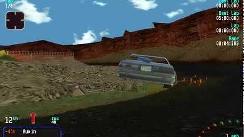 Re-Volt Custom Track The Wrecking Yard by Marv, Track View