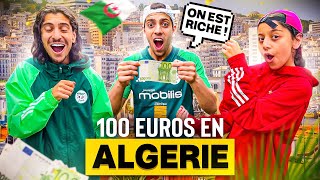 VIVRE AVEC 100€ EN ALGÉRIE PENDANT 24H ! 💶🤩 ( On est RICHE )
