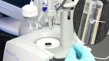 MicroCal ITC200 - Installing a titration syringe