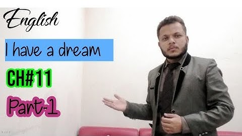 I have a dream " Chapter 11 " Part 1 English Synonyms+Translation