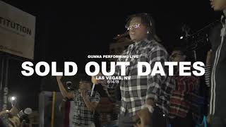 Gunna Performing ‘Sold Out Dates’ Live In Las Vegas on His 25th Birthday