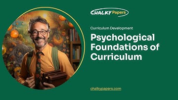 Psychological Foundations of Curriculum - Essay Example