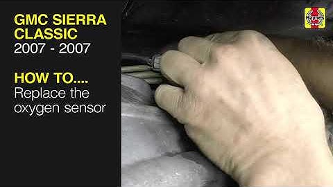 Chevrolet Silverado Classic 1500 (2007 - 2007) - Replace the oxygen sensor
