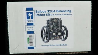 Robot Balancing Balboa 32u4 (Unboxing)- Parte 1