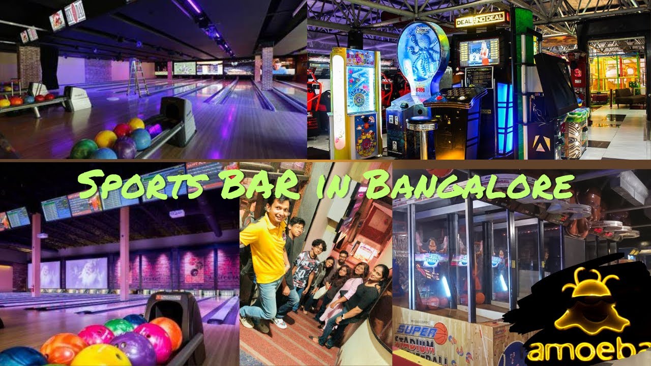 Amoeba Gaming Zone Sports Bar in Bangalore Bowling at Amoeba