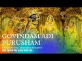 Govindam adi purusham      krishna stuti by brahma     