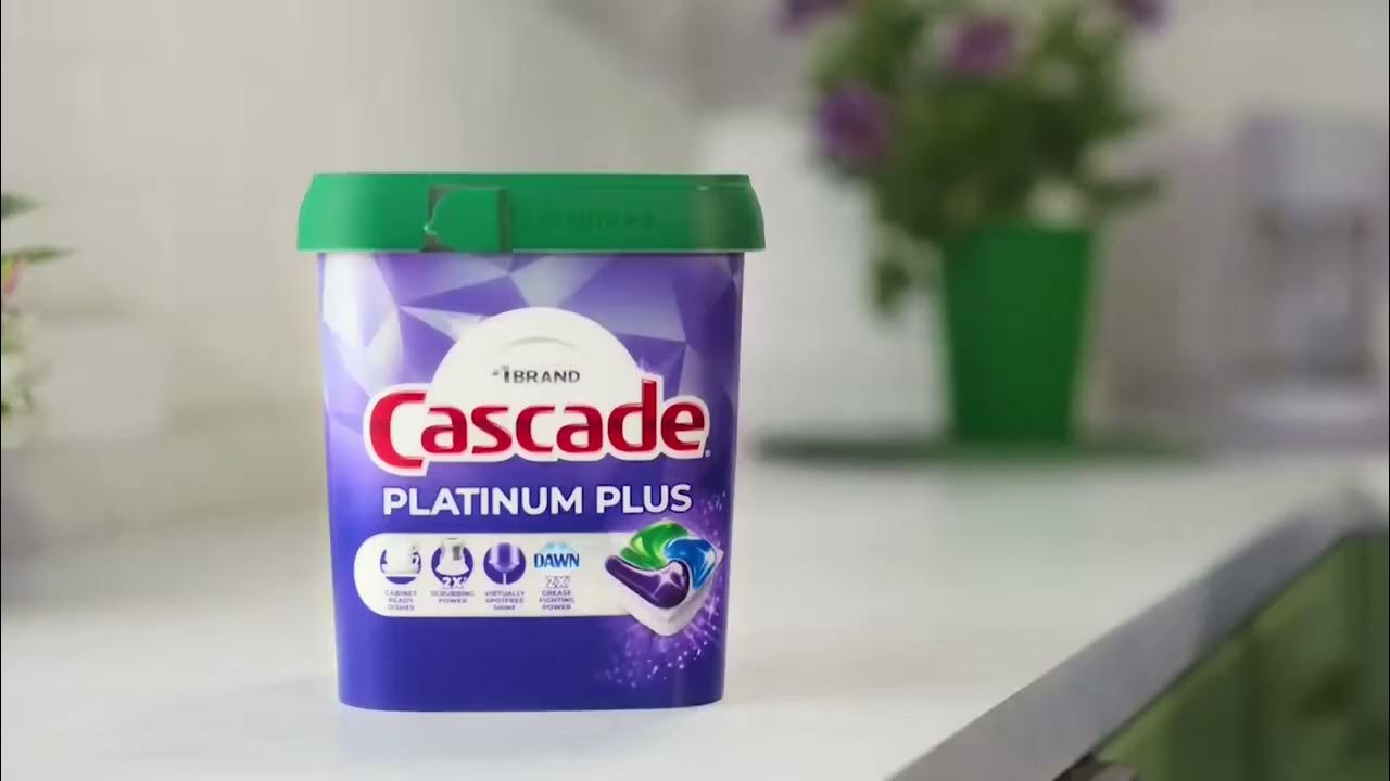 Cascade Platinum Plus No Rewash Clean YouTube