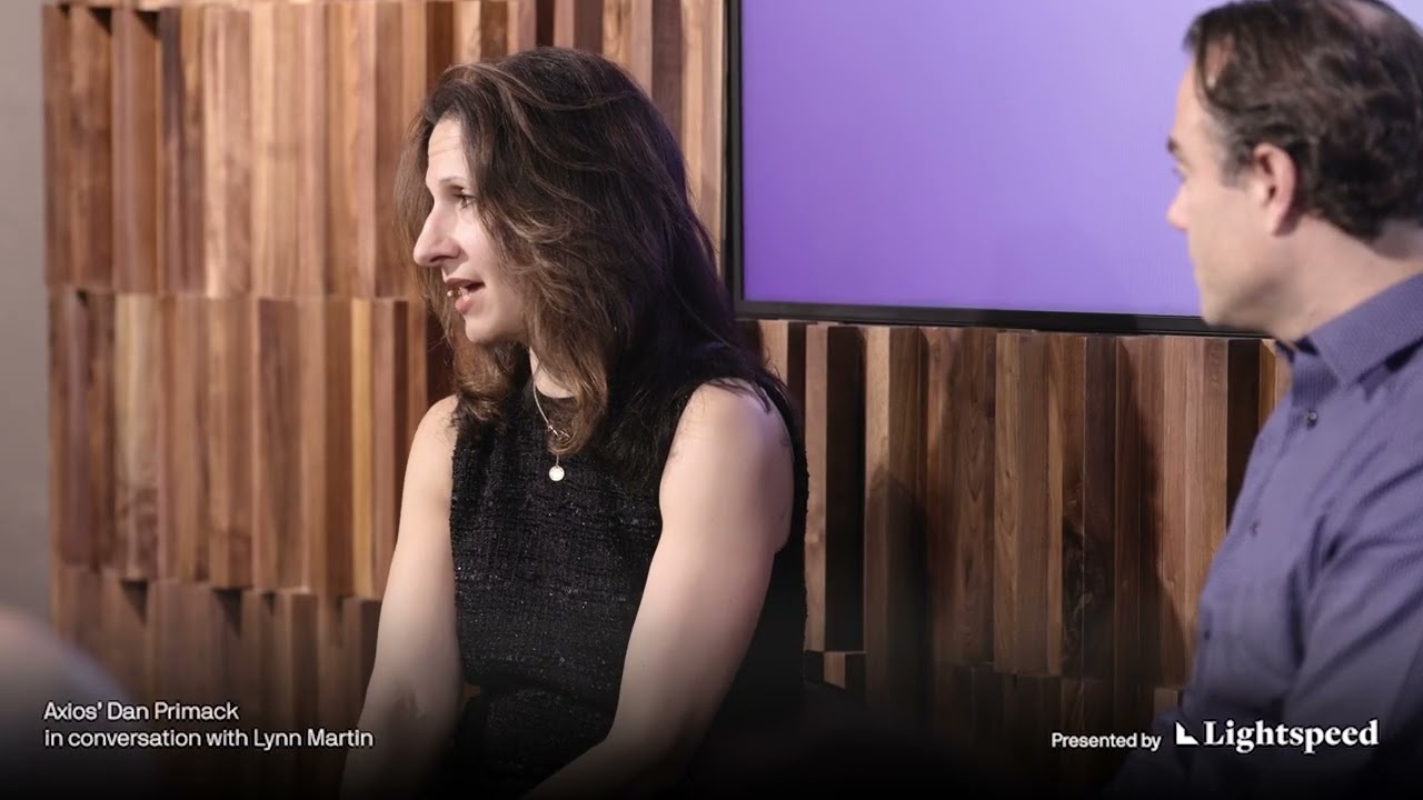 Axios’ Dan Primack in conversation with NYSE’s Lynn Martin