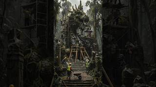 POV: You're part of the team restoring a legendary dragon temple 🐉#shorts #trending #diy #dragon