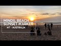 MINDIL BEACH SUNSET MARKET -  (2020) DARWIN | NT - Walking Tour Video.
