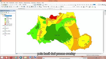 ACARA 3 ANALISIS SPASIAL 2 DIMENSI DENGAN ArcGIS 10.4
