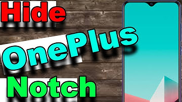 How To Disable The Notch On The Oneplus 6 | Oneplus 6t Notch Hide