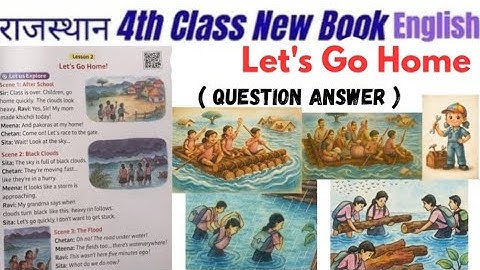 Class 4th English RBSE Chp 2. Let