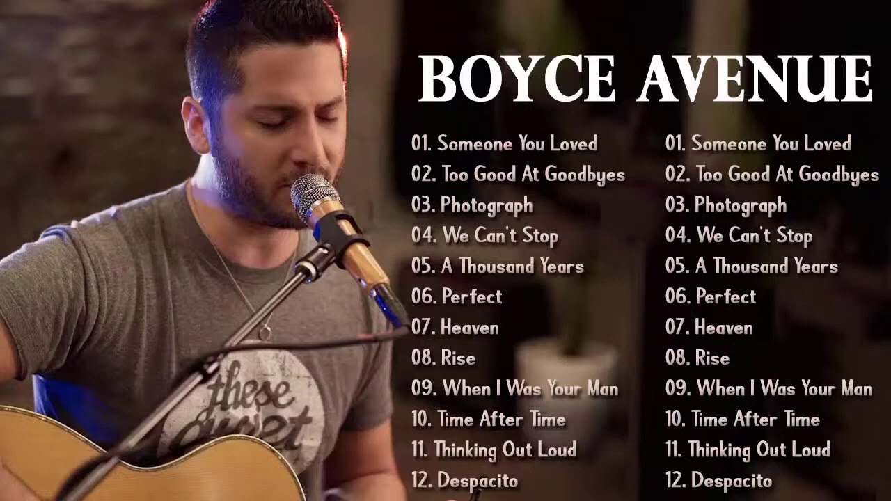 Boyce Avenue Greatest Hits Full Album 2021   Best Songs Of Boyce Avenue 2021   Acoustic songs 2021