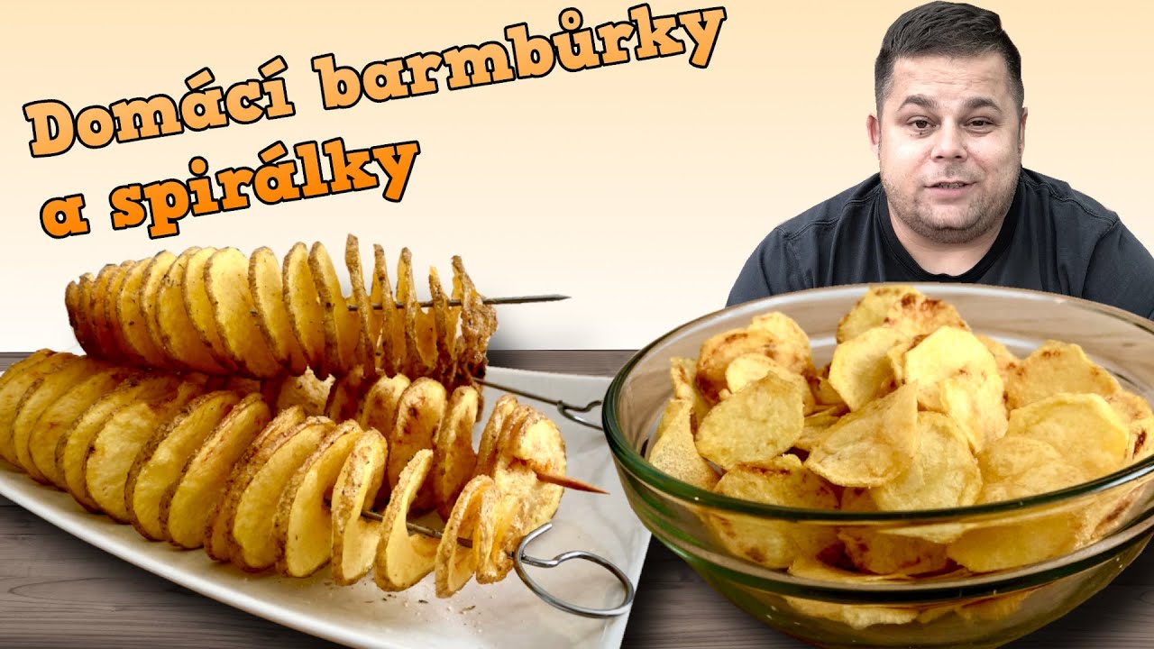 Recept na skvělé domácí brambůrky a spirálky. Křupavé a lepší než z obchodu.