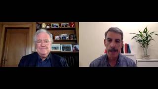 Michael O'Boyle and Mike Chinoy in conversation for the 'Are You With Me?' virtual tour