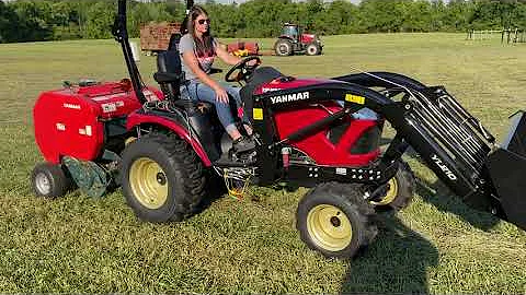 Yanmar YMRB32 Mini Round Baler