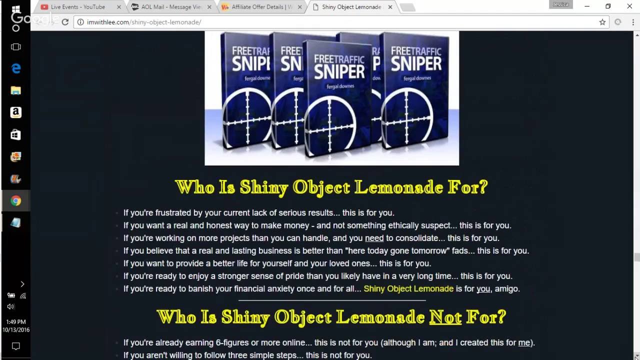 Shiny Object Lemonade Review