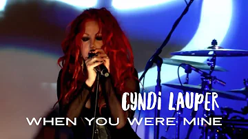Cyndi Lauper – When You Were Mine (live performance)