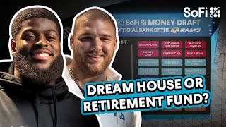 Match Highlights How Rams Rookies Spend Their First Paychecks | SoFi Money Draft 2024