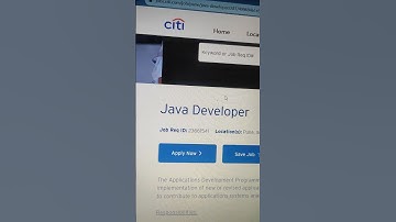 Citibank is hiring for java developer|Freshers Java developer jobs in india|Java jobs #java #jobs