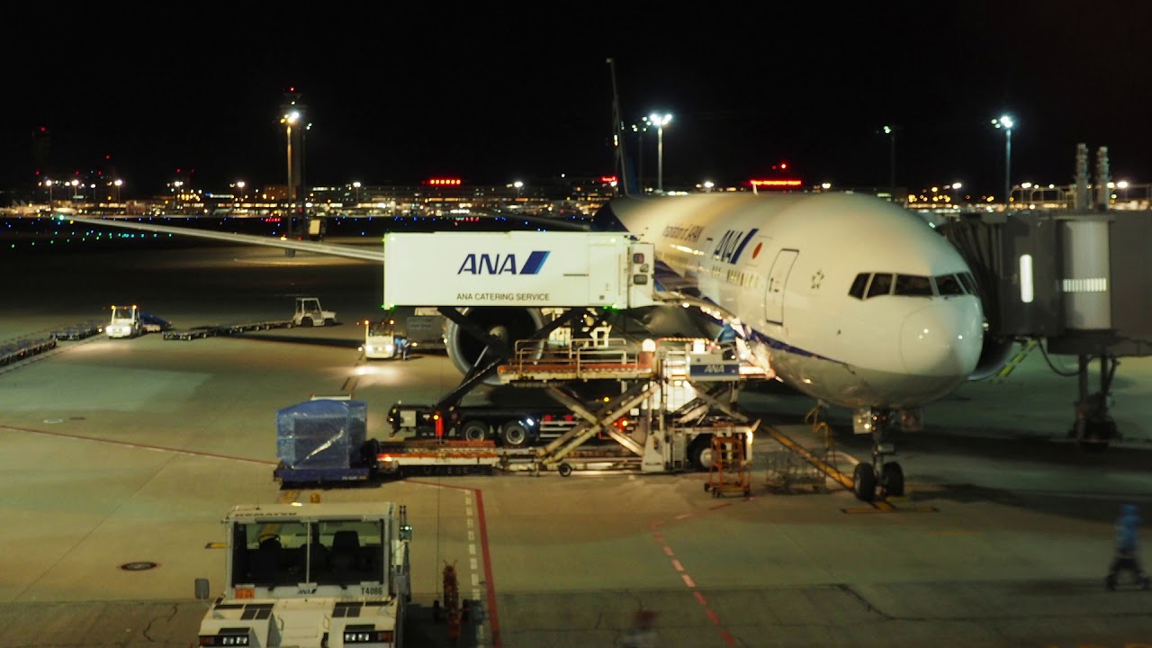 2019/01/17 ANA 105 Inflight Announcement & New Safety Video: Los Angeles - Tokyo Haneda