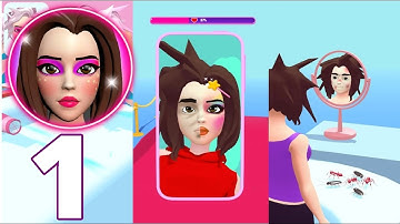 Makeover Master - Gameplay Walkthrough Part 1 - Tutorial (iOS, Android)