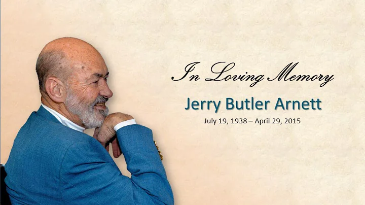 Jerry Butler Arnett Memorial Slideshow