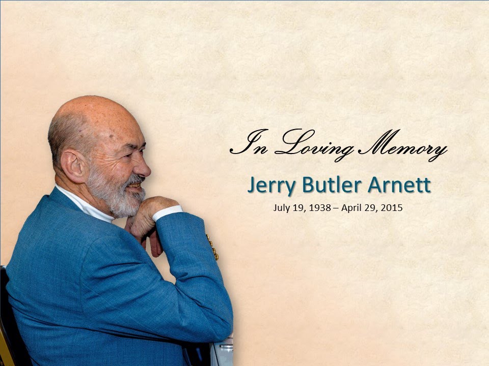 Jerry Butler Arnett Memorial Slideshow - YouTube