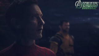 TOBEY MAGUIRE'S SPIDER-MAN LEAKED IN THE AVENGERS: DOOMSDAY POST-CREDITS SCENE AT THE START