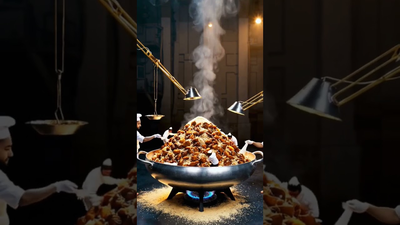 Making Chicken Pulao #ai #animation #shorts