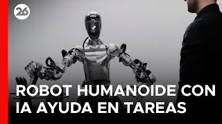 El nuevo robot humanoide con Inteligencia Artificial para ayudar con cualquier tarea física