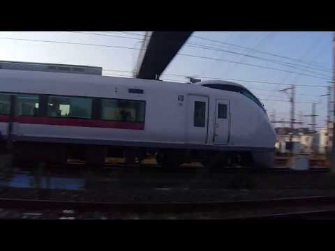 【ガタンガタン！】　ジョイント音を奏でて通過して行くE657系