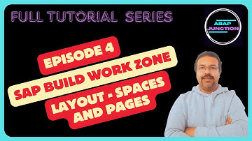 2.4 SAP Build Work Zone   Layout   Spaces & Pages