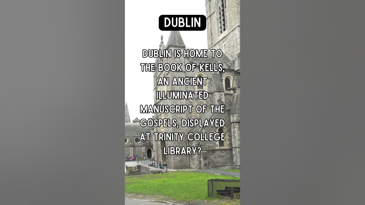 6 Second Travel Trivia Dublin, Ireland travel shorts YouTube