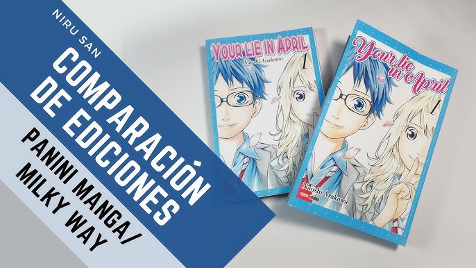 Resenha: Your Lie In April #01  Biblioteca Brasileira de Mangás