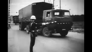 Автомобильные войска. Подвоз материальных средств автомобильным транспортом. 1985