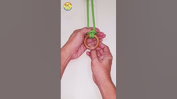Easy Rope Knot 💡 Step by step DIY