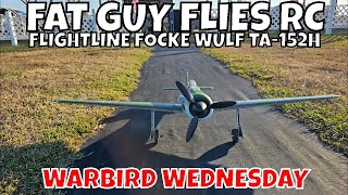 WARBIRD WEDNESDAY FLIGHTLINE FOCK WULF TA-152H by FGFRC #aviation #rc