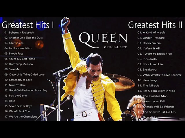 Queen's   Greatest Hits I 1981 - 1984   DHARAM SAWH   HD DOLBY   QUEEN'S HITS OF THE 80's class=